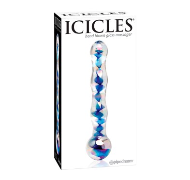 Dildo-icicles no 8 - hand blown massager